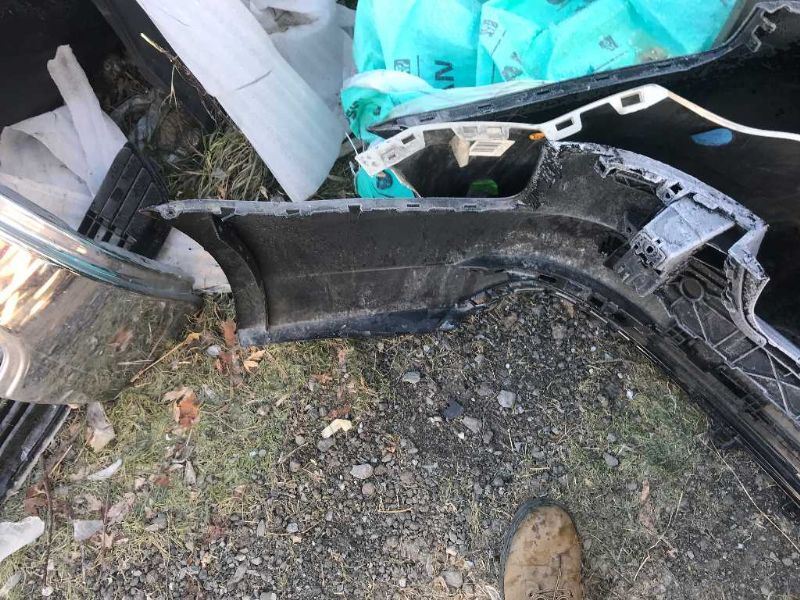 Rear bumper cover used genuine OEM Audi A4 2017-2019