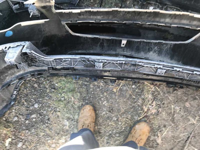 Rear bumper cover used genuine OEM Audi A4 2017-2019