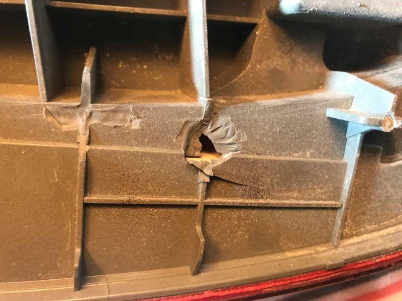Calavera (luz trasera) izquierda usada original (OEM) Honda Accord 2006-2007