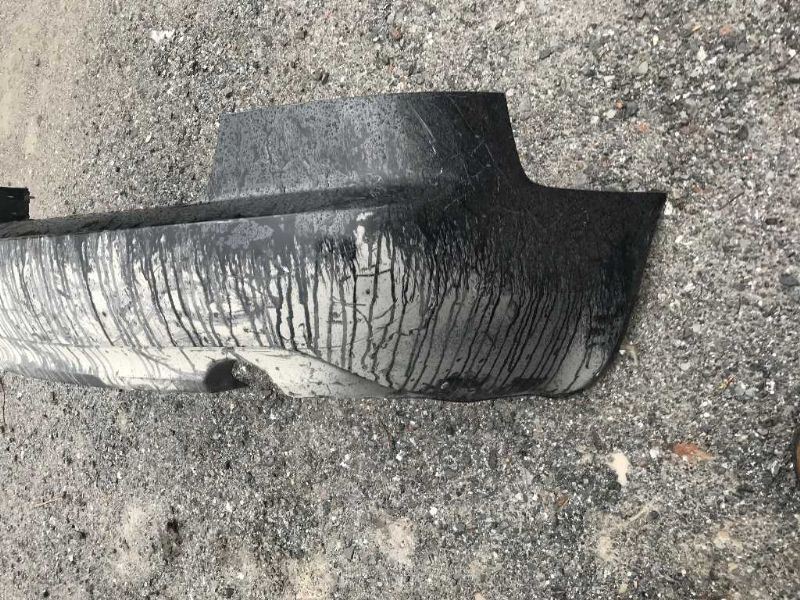 Defensa (parachoques) trasera usada original (OEM) Audi A4 2002-2005