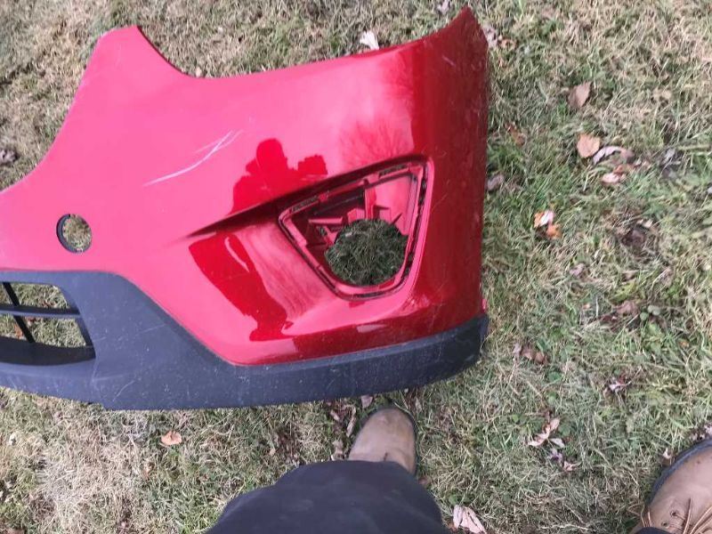 Front Bumper Cover used genuine OEM Mazda CX-5 2013-2016