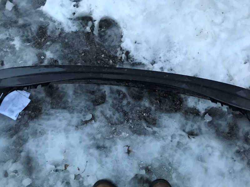 Rear bumper cover lower used genuine OEM Toyota RAV4 2016-2018