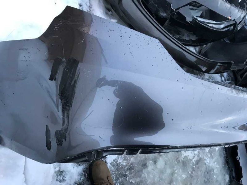 Rear bumper cover used genuine OEM Toyota Camry 2015-2017