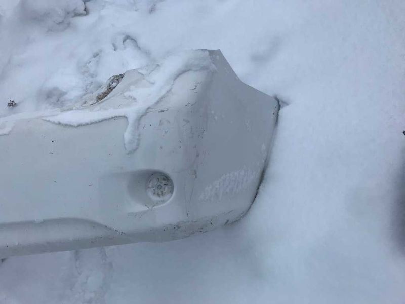 Rear bumper cover used genuine OEM Toyota Corolla 2009-2010