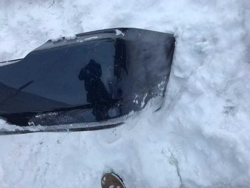 Rear bumper cover used genuine OEM Toyota Corolla 2003-2008