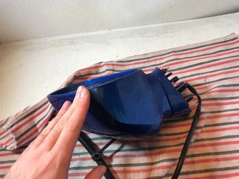 Right mirror outside rear view used genuine OEM Honda FIT 2007-2008