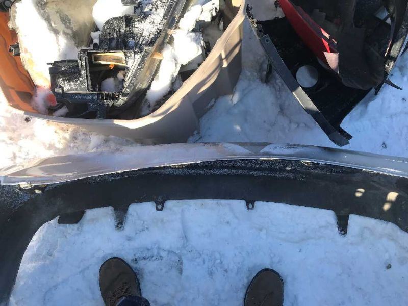 Rear bumper cover used genuine OEM Toyota Corolla 2009-2010