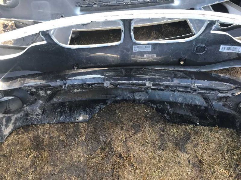 Rear bumper cover lower used genuine OEM BMW X5 2014-2018