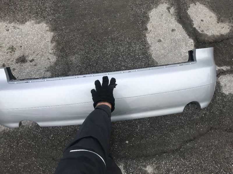 Defensa (parachoques) trasera usada original (OEM) Audi A4 2002-2005