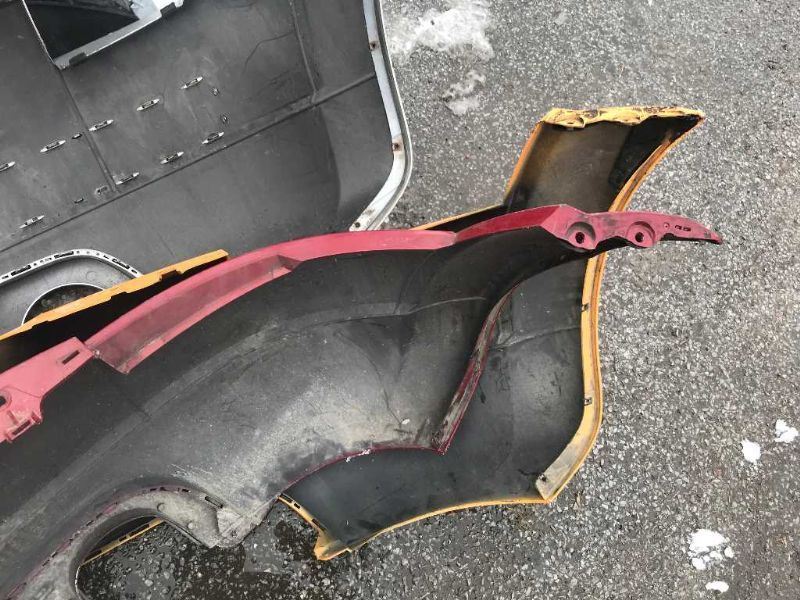 Defensa (parachoques) trasera usada original (OEM) Audi TT Quattro 2000-2006