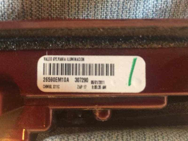 High Mtd Stop Lamp used genuine OEM
