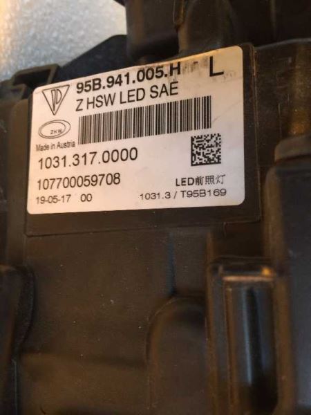 Faro usado original (OEM) Porsche Macan 2015-2018