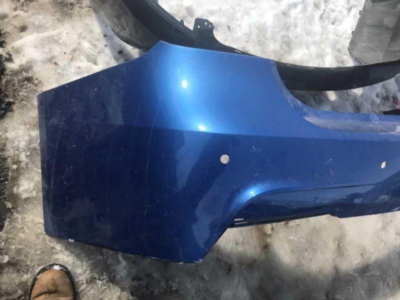 Rear bumper cover used genuine OEM BMW 320I 2013-2018