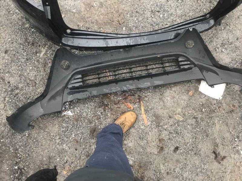 Front bumper cover lower used genuine OEM Toyota RAV4 2013-2015