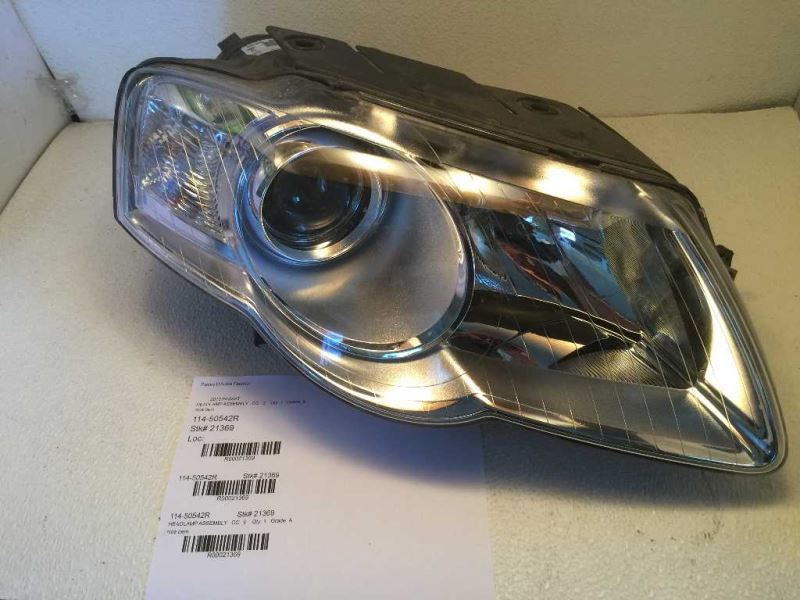 Right headlamp assembly composite used genuine OEM Volkswagen Passat 2006-2010