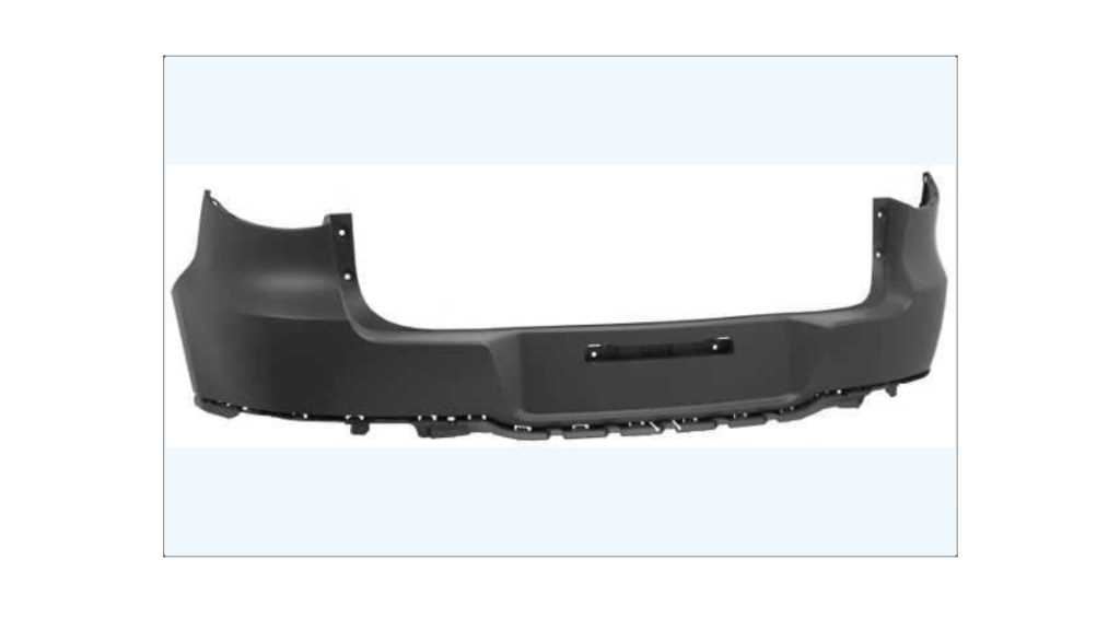 Rear bumper cover used genuine OEM Volkswagen Tiguan 2012-2017