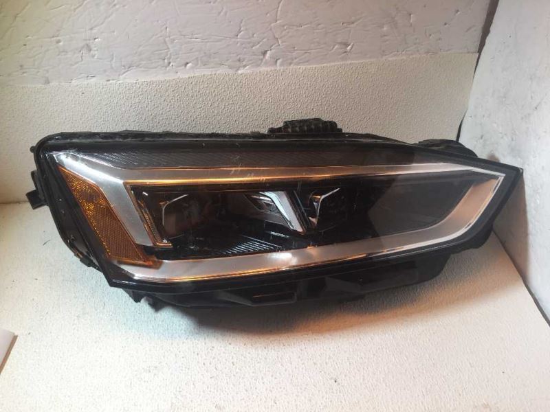 Left headlamp assembly composite used genuine OEM Audi A5 Quattro 2018-2019