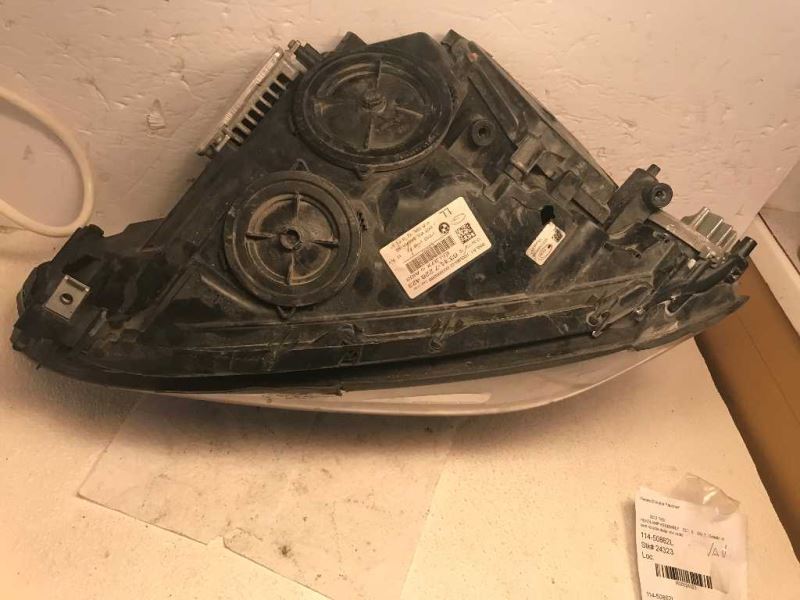 Left headlamp lens/housing used genuine OEM BMW 750I 2009-2012
