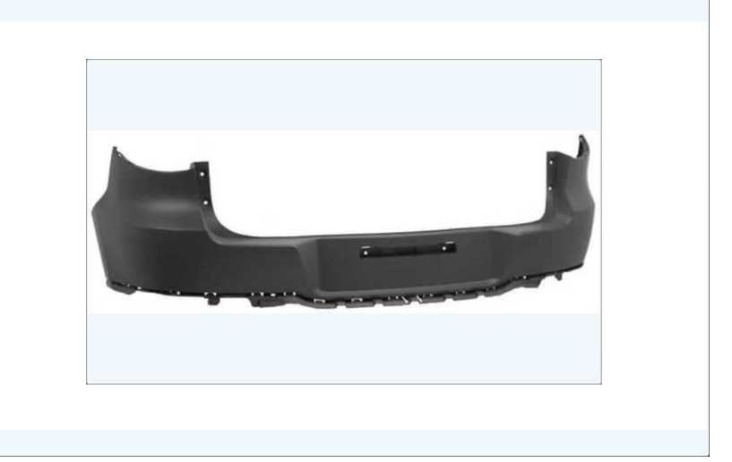 Rear bumper cover used genuine OEM Volkswagen Tiguan 2012-2017