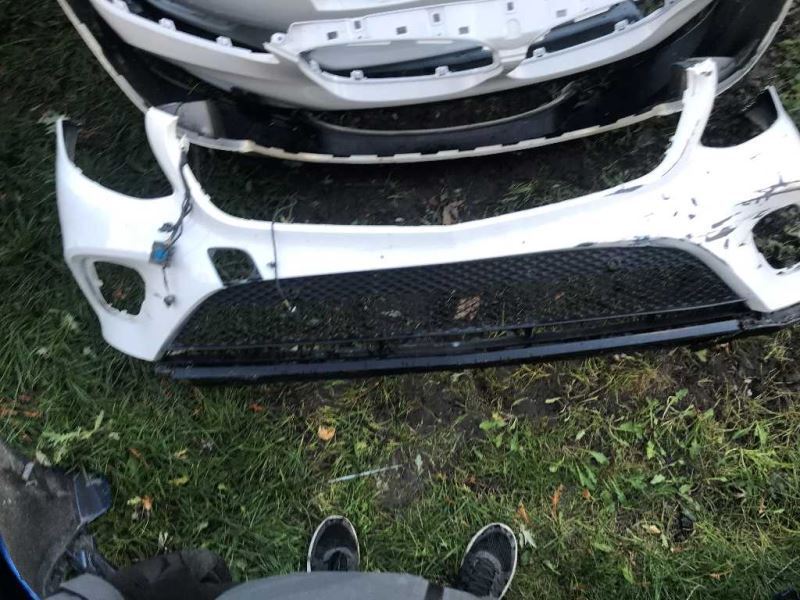 Front bumper cover used genuine OEM Mercedes-Benz GLC300 2016-2019