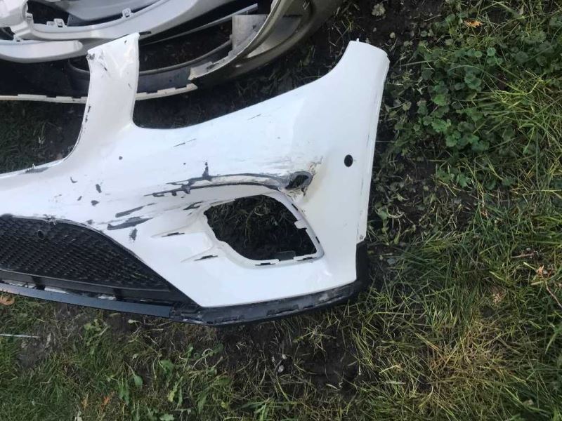 Front bumper cover used genuine OEM Mercedes-Benz GLC300 2016-2019