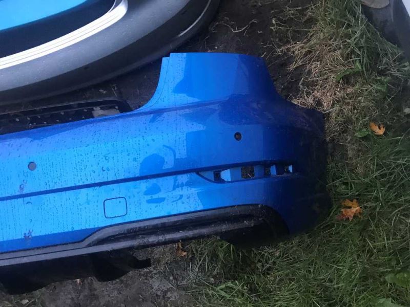 Rear bumper cover used genuine OEM Audi S3 2017-2020