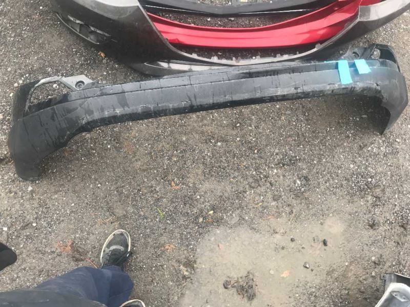 Rear bumper cover upper used genuine OEM Toyota RAV4 2016-2018