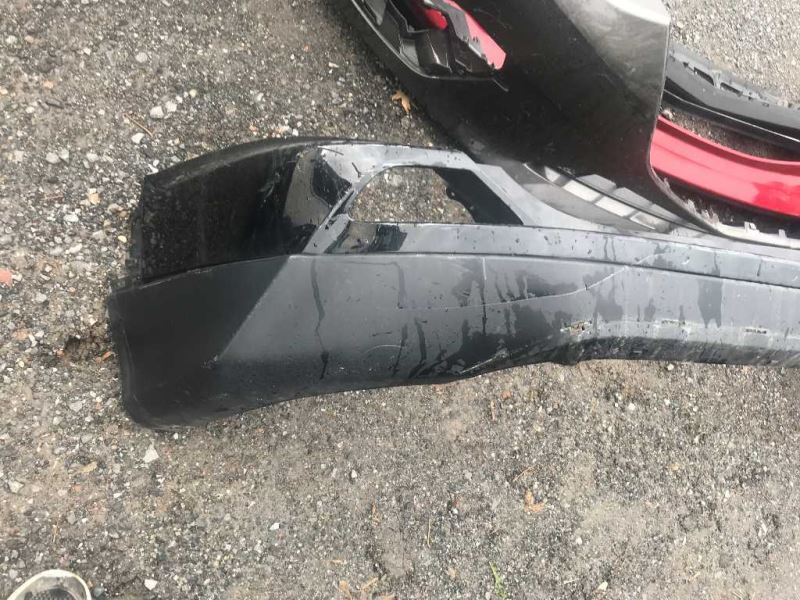 Rear bumper cover upper used genuine OEM Toyota RAV4 2016-2018