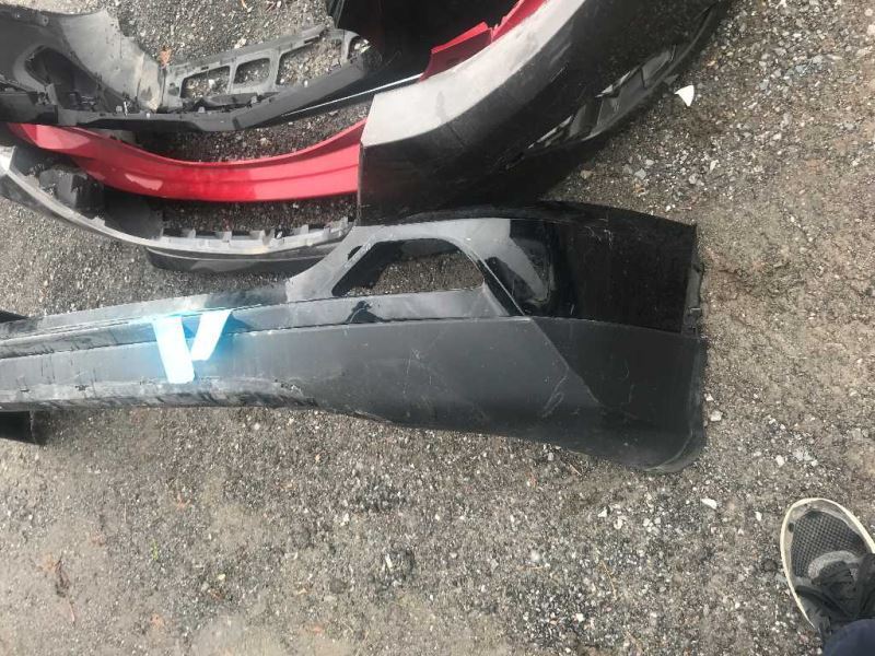 Rear bumper cover upper used genuine OEM Toyota RAV4 2016-2018