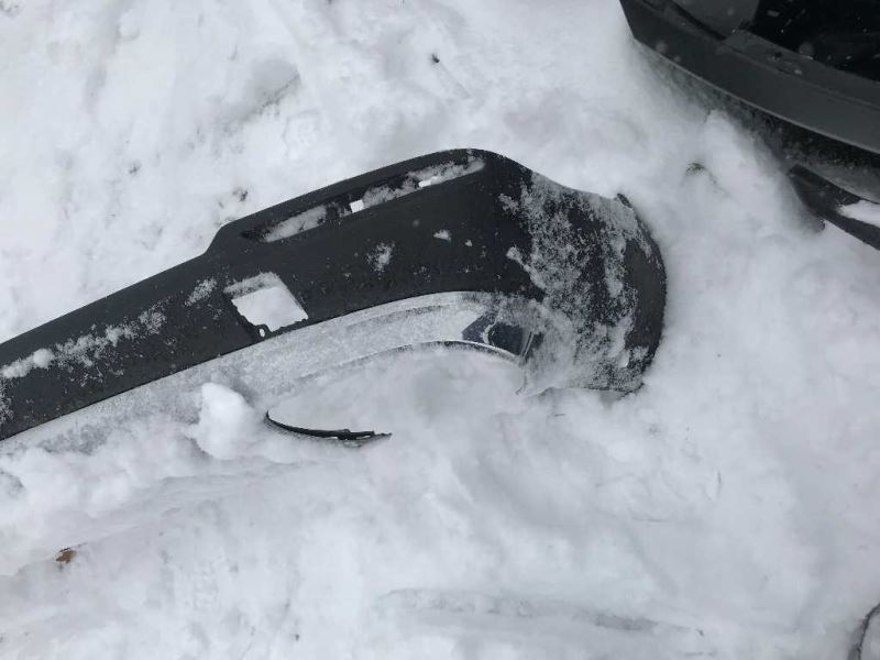 Rear bumper cover lower used genuine OEM Mercedes-Benz GLC300 2016-2019