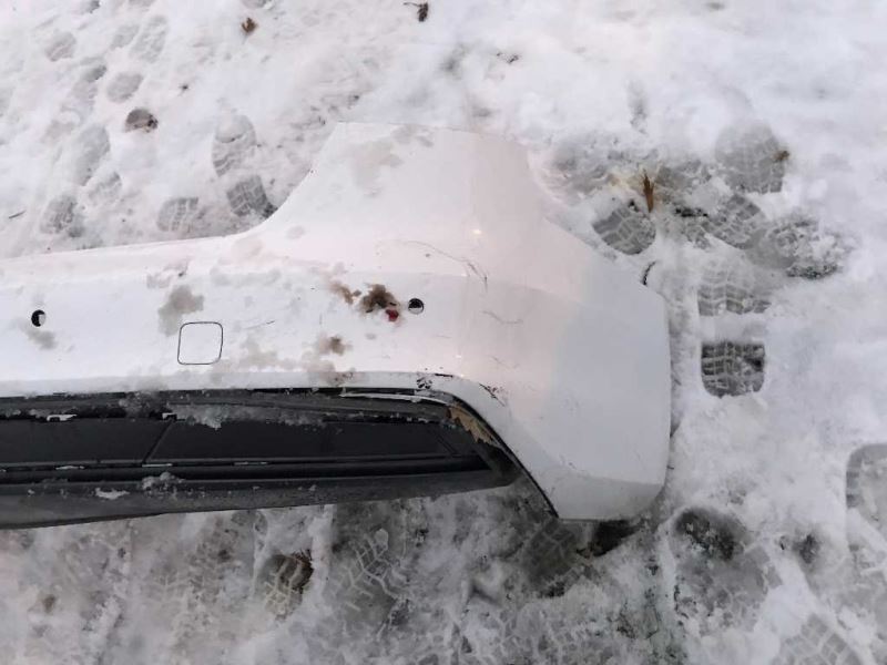 Rear bumper cover used genuine OEM Audi A4 2013-2016
