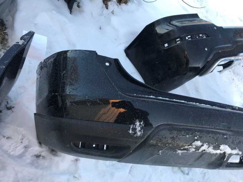 Rear bumper cover used genuine OEM Nissan Rogue 2014-2016