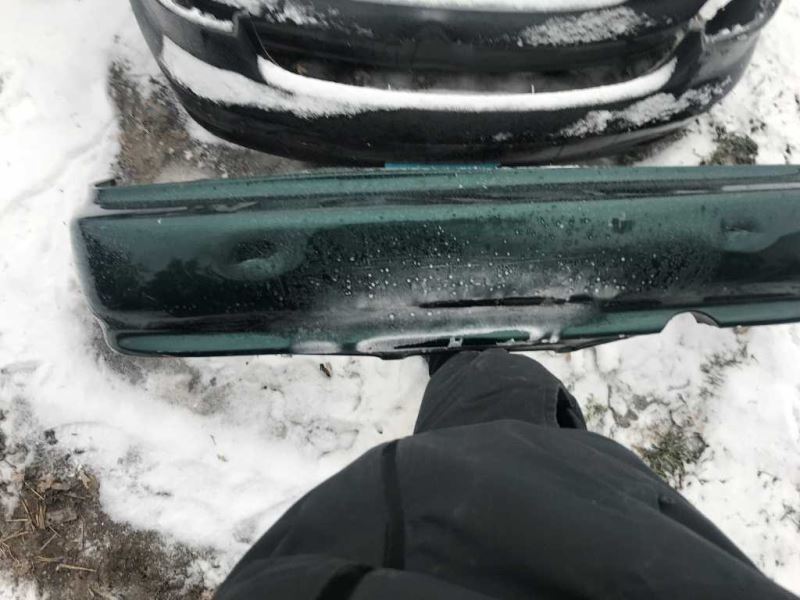 Rear bumper cover used genuine OEM Honda Civic 1999-2000