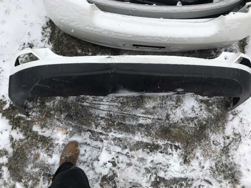 Rear bumper cover upper used genuine OEM Toyota RAV4 2016-2018