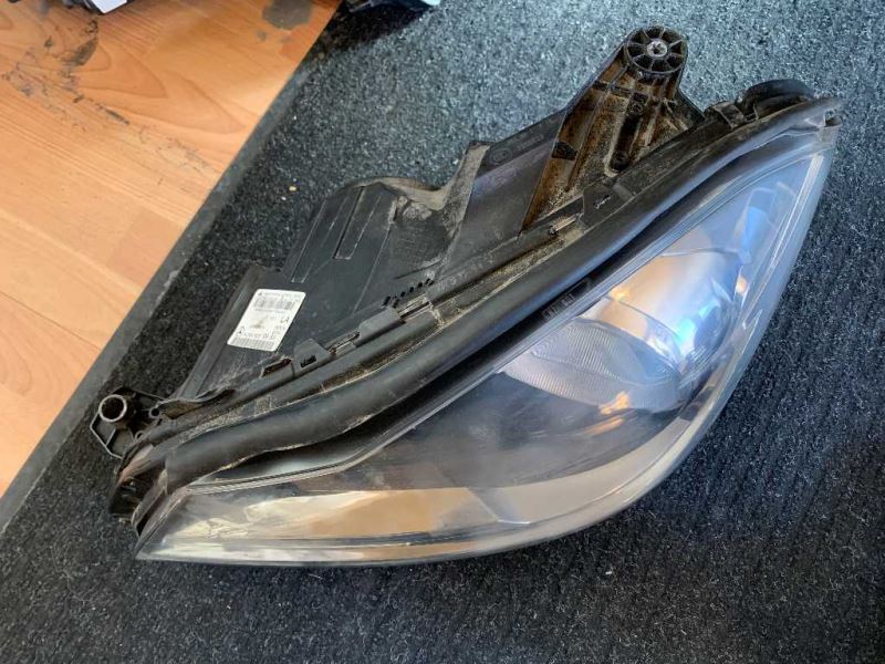 Left headlamp assembly composite used genuine OEM Mercedes-Benz E350 2010-2014