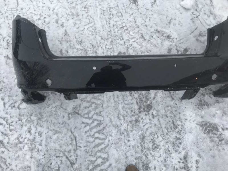 Rear bumper cover used genuine OEM Porsche Cayenne 2011-2014