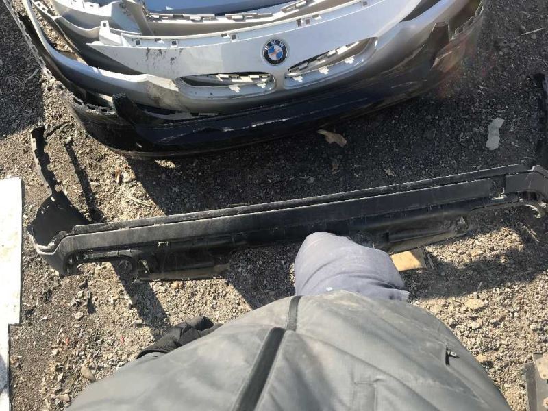 Defensa (parachoques) trasera usada original (OEM) Hyundai Santa FE 2017-2018