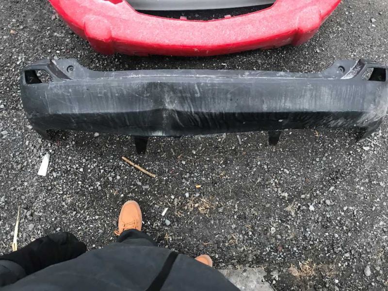 Rear bumper cover used genuine OEM Toyota RAV4 2013-2015