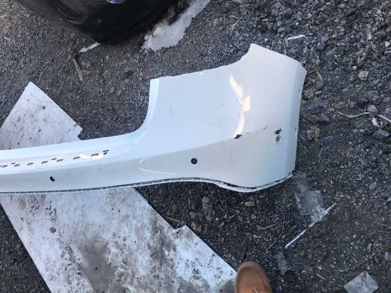 Rear bumper cover upper used genuine OEM Mercedes-Benz GLA250 2015-2020