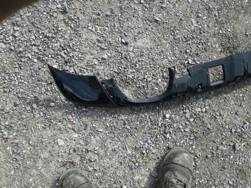 Rear bumper cover lower used genuine OEM KIA Sorento 2014-2015