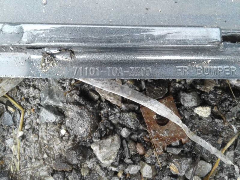Front bumper cover upper used genuine OEM Honda CR-V 2012-2014