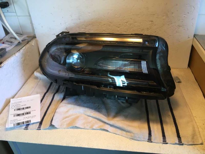 Left headlamp assembly composite used genuine OEM Dodge Charger 2015-2018