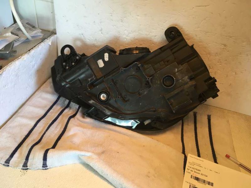Right headlamp assembly composite used genuine OEM Audi A3 2009-2013