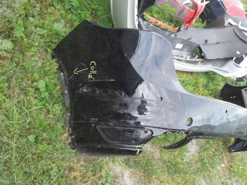 Defensa (parachoques) trasera usada original (OEM) Porsche Cayenne 2011-2014