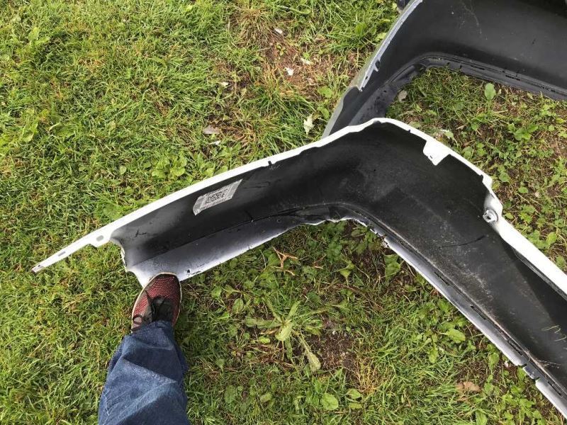 Rear bumper cover used genuine OEM Toyota Camry 2015-2017