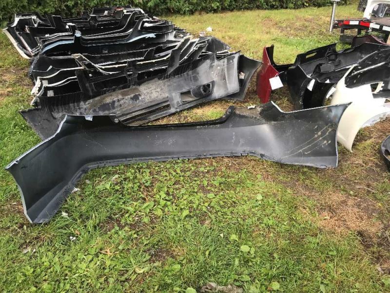 Rear bumper cover used genuine OEM Toyota Camry 2015-2017