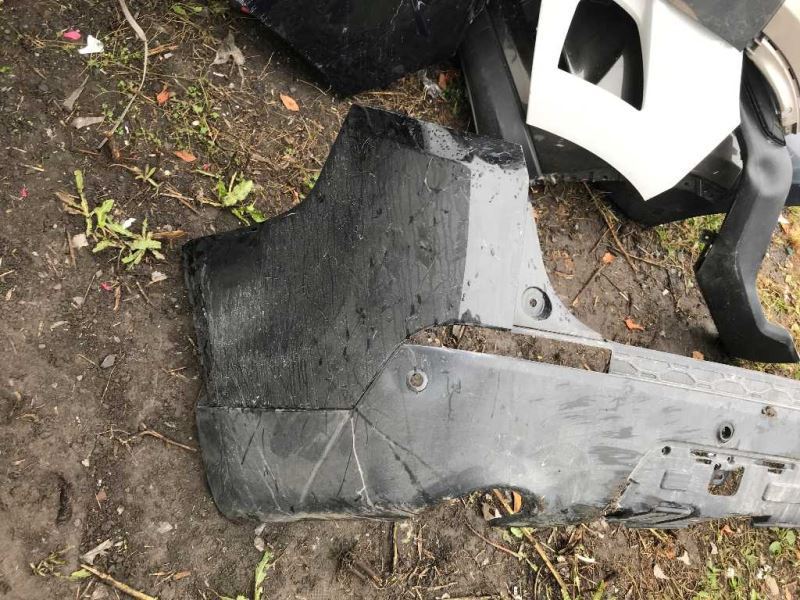 Rear bumper cover used genuine OEM Land Rover Discovery Sport 2015-2019