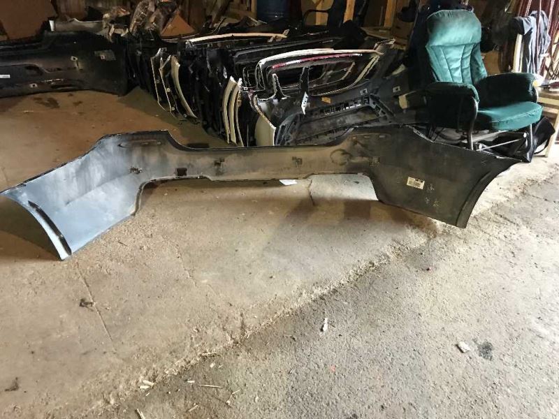 Rear bumper cover used genuine OEM BMW 528I 2011-2016