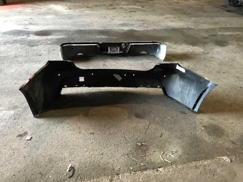Rear bumper cover used genuine OEM BMW 320I 2013-2018