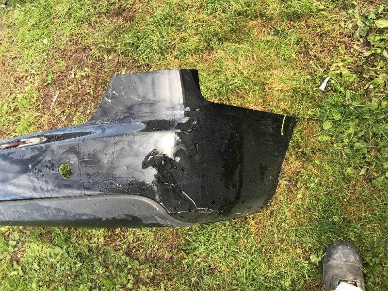 Rear bumper cover used genuine OEM Audi A4 2009-2012